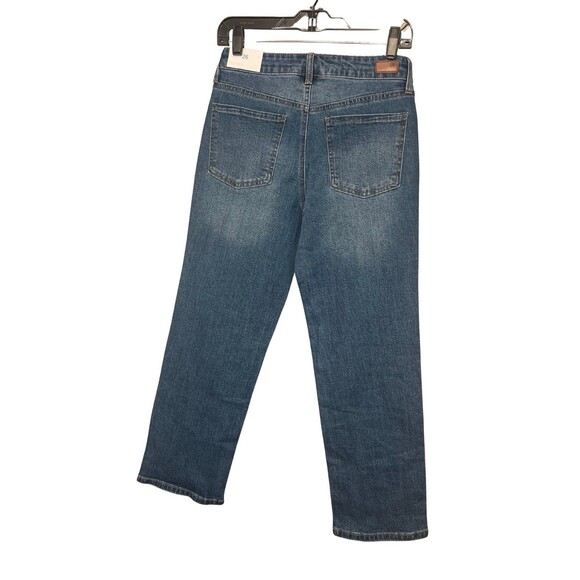 Blue Revival Hailey Starry Night Recycled Mid Rise Ankle Jeans Size 26" NWT - Picture 2 of 10